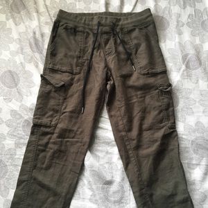 army green pants